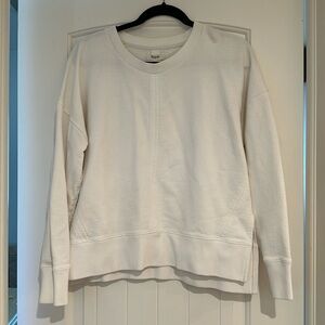 Madewell - Cotton Side Slit Sweatshirt
